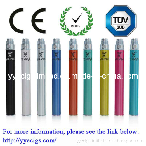 Yy 2013 Hot Selling EGO-T Battery 600mAh E Cigarette Accessories Model: Yy-EGO-T 600mAh